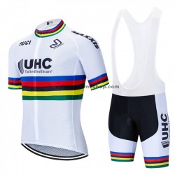 Tenue Maillot + Cuissard à Bretelles 2020 UHC UCI World Champion M001