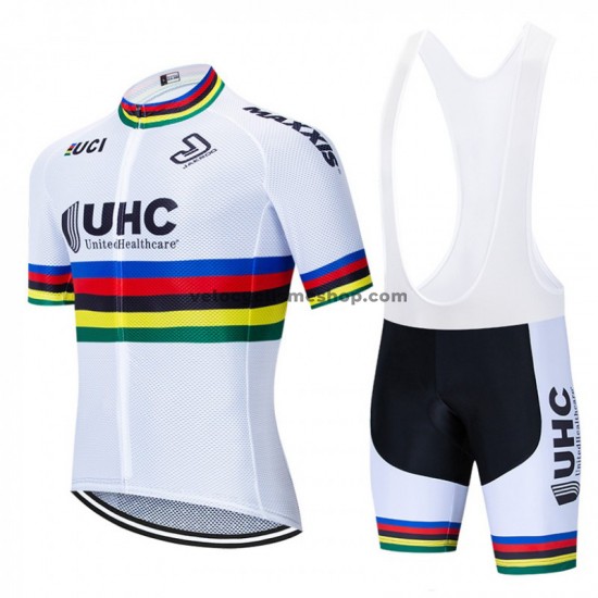 Tenue Maillot + Cuissard à Bretelles 2020 UHC UCI World Champion M001