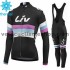 Tenue Maillot M/L + Collant à Bretelles 2015 CCC Liv Femmes Hiver Thermal Fleece M001