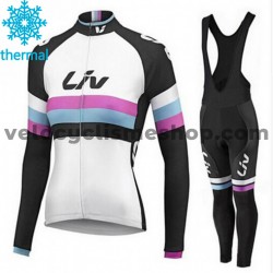 Tenue Maillot M/L + Collant à Bretelles 2015 CCC Liv Femmes Hiver Thermal Fleece M002