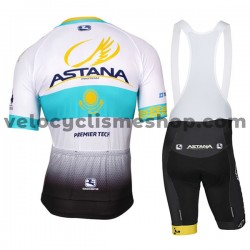 Tenue Maillot + Cuissard à Bretelles 2017 Astana Pro Team Femmes M002