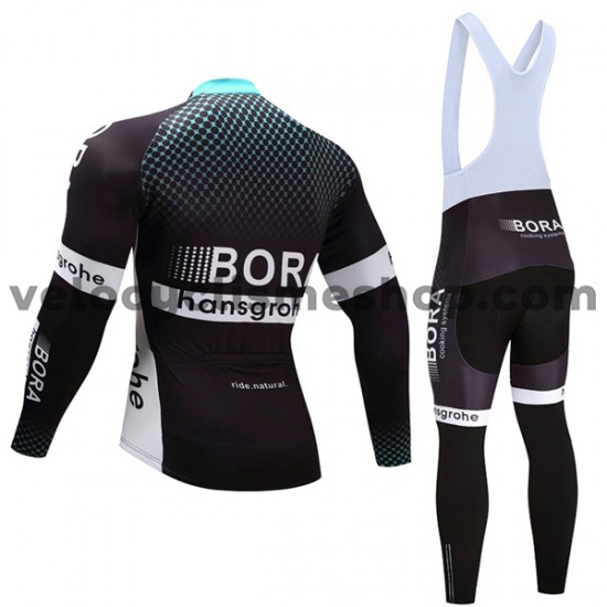 Tenue Maillot M/L + Collant à Bretelles 2017 Bora-Hansgrohe Femmes M001