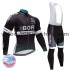 Tenue Maillot M/L + Collant à Bretelles 2017 Bora-Hansgrohe Femmes Hiver Thermal Fleece M001