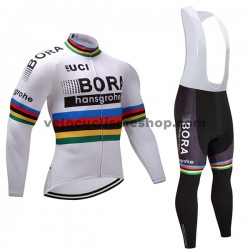 Tenue Maillot M/L + Collant à Bretelles 2017 Bora-Hansgrohe Femmes M002