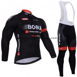 Tenue Maillot M/L + Collant à Bretelles 2017 Bora-Hansgrohe Femmes M003