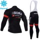 Tenue Maillot M/L + Collant à Bretelles 2017 Bora-Hansgrohe Femmes Hiver Thermal Fleece M003