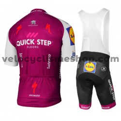 Tenue Maillot + Cuissard à Bretelles 2017 Quick-Step Floors Femmes M003