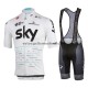 Tenue Maillot + Cuissard à Bretelles 2017 Team Sky Femmes M003