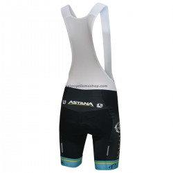 Cuissard Court à Bretelles 2018 Astana Pro Team Femmes M001