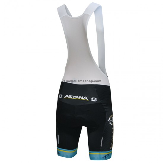 Cuissard Court à Bretelles 2018 Astana Pro Team Femmes M001