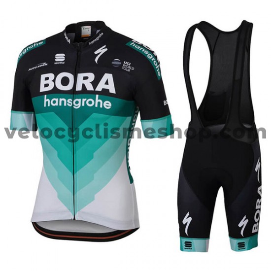 Tenue Maillot + Cuissard à Bretelles 2018 Bora Hansgrohe Femmes M001