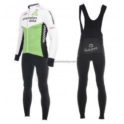Tenue Maillot M/L + Collant à Bretelles 2018 Dimension Data Femmes M001