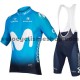 Tenue Maillot + Cuissard à Bretelles 2018 Movistar Team Femmes M001
