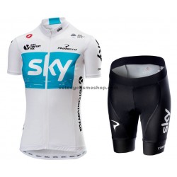 Tenue Maillot + Cuissard 2018 Team Sky Femmes M001