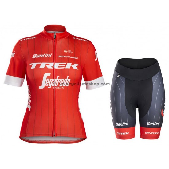 Tenue Maillot + Cuissard 2018 Trek-Segafredo Femmes M001