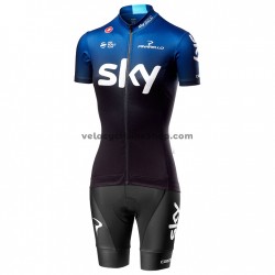 Tenue Maillot + Cuissard 2019 Team Sky Femmes M001