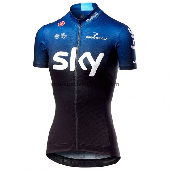 Tenue Maillot + Cuissard 2019 Team Sky Femmes M001
