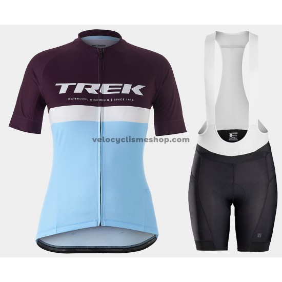 Tenue Maillot + Cuissard à Bretelles 2021 Bontrager Trek Anara Femmes M002