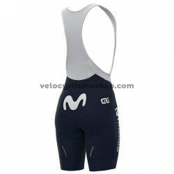 Tenue Maillot + Cuissard à Bretelles 2021 Movistar Team Femmes M001