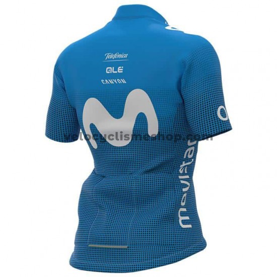 Maillot Cyclisme 2021 Movistar Team Femmes M001