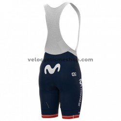 Tenue Maillot + Cuissard à Bretelles 2021 Movistar Team Femmes M002
