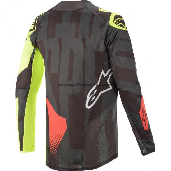Maillot VTT/Motocross 2020 Alpinestars Techstar Factory Manches Longues M003