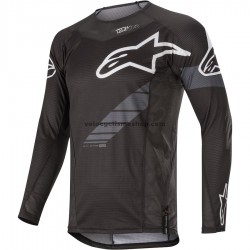 Maillot VTT/Motocross 2020 Alpinestars Techstar Graphite Manches Longues M001