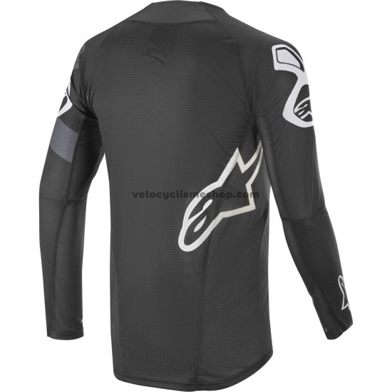 Maillot VTT/Motocross 2020 Alpinestars Techstar Graphite Manches Longues M001