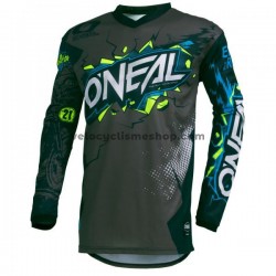 Maillot VTT/Motocross 2019 ONeal ELEMENT VILLAIN Manches Longues M001