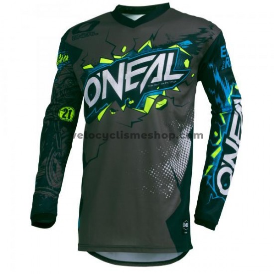 Maillot VTT/Motocross 2019 ONeal ELEMENT VILLAIN Manches Longues M001