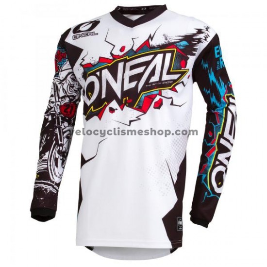 Maillot VTT/Motocross 2019 ONeal ELEMENT VILLAIN Manches Longues M002