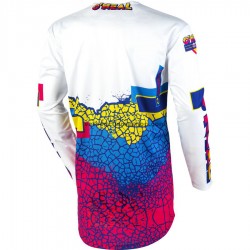 Maillot VTT/Motocross 2020 ONeal Mayhem Lite Crackle 91 Manches Longues M001