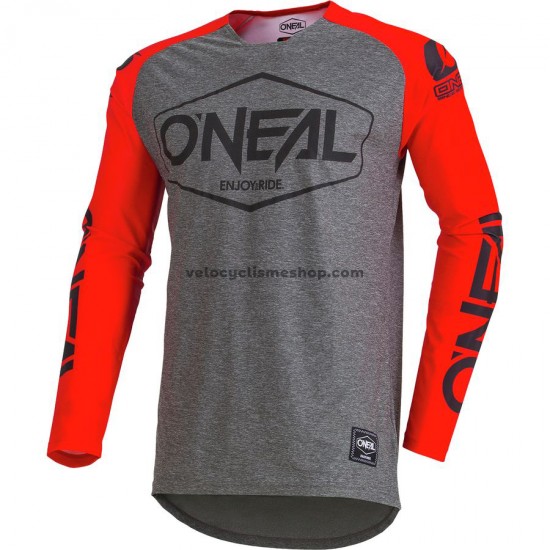 Maillot VTT/Motocross 2020 ONeal Mayhem Lite Hexx Manches Longues M004