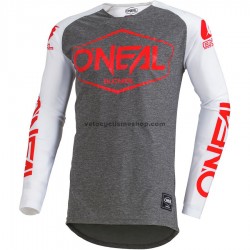 Maillot VTT/Motocross 2020 ONeal Mayhem Lite Hexx Manches Longues M005