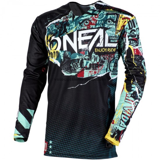 Maillot VTT/Motocross 2020 ONeal Mayhem Lite Savage Manches Longues M001