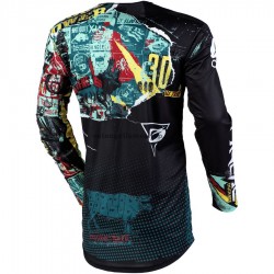 Maillot VTT/Motocross 2020 ONeal Mayhem Lite Savage Manches Longues M001