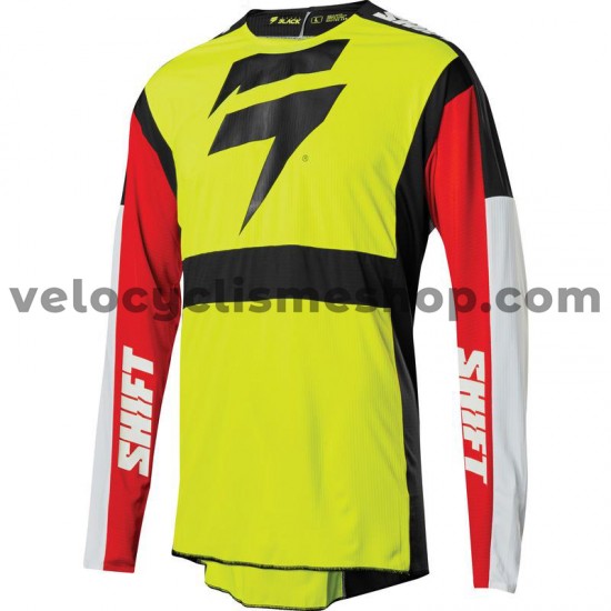 Maillot VTT/Motocross 2020 SHIFT 3LACK LABEL RACE Manches Longues M002