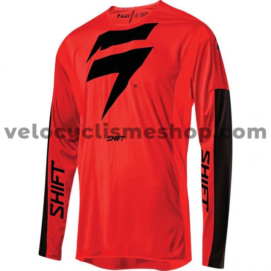 Maillot VTT/Motocross 2020 SHIFT 3LACK LABEL RACE Manches Longues M003