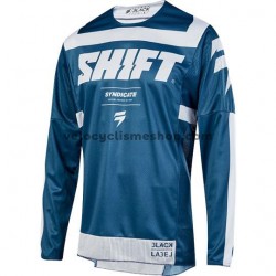 Maillot VTT/Motocross 2019 SHIFT 3LACK LABEL STRIKE Manches Longues M002
