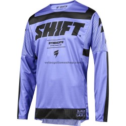 Maillot VTT/Motocross 2019 SHIFT 3LACK LABEL STRIKE Manches Longues M003