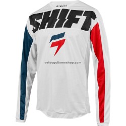 Maillot VTT/Motocross 2019 SHIFT WHIT3 LABEL YORK Manches Longues M003