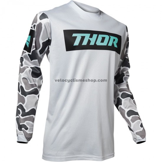 Maillot VTT/Motocross 2020 Thor Pulse Air Fire Manches Longues M001