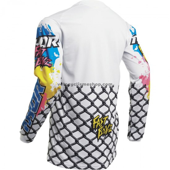 Maillot VTT/Motocross 2020 Thor Pulse Fast Boyz Manches Longues M001