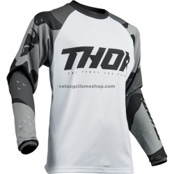 Maillot VTT/Motocross 2020 Thor Sector Camo Manches Longues M002