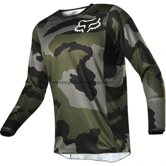 Maillot VTT/Motocross 2020 Fox Racing 180 Przm Camo SE Manches Longues M001