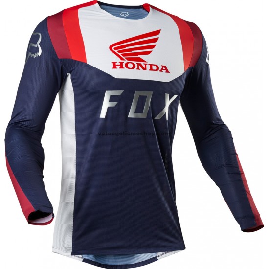 Maillot VTT/Motocross 2020 Fox Racing Flexair Honda Manches Longues M001