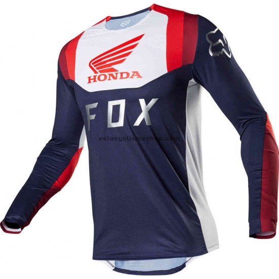 Maillot VTT/Motocross 2020 Fox Racing Flexair Honda Manches Longues M001