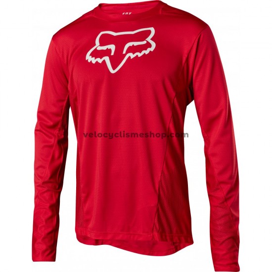 Maillot VTT/Motocross Fox Racing Demo Camo Burn Manches Longues M001