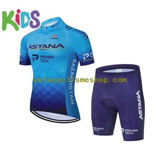 Tenue Maillot + Cuissard 2021 Astana-Premier Tech Enfant N001