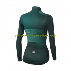 Maillot Cyclisme Manches Longues 2021 Sportful Leaf Femmes N001